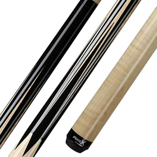 Pure X Low Deflection Technology Pool Cue Stick Kamui Black Tip 17-21oz Shaft 11.75mm 12.75mm HXTSN Custom Sneaker Pete