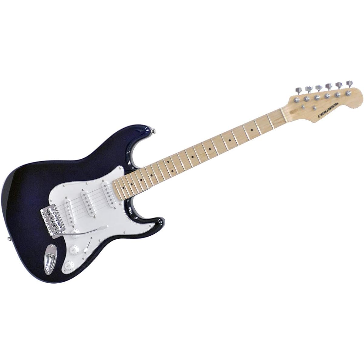 PLAYTECH Electric Guitar ST250 Maple Dark Blue