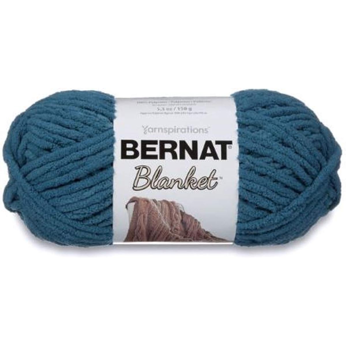 (3-Pack, 161200-745-Dark-Teal) - Bulk Buy: Bernat Blanket Yarn (3-Pack) Dark Teal 161200-745