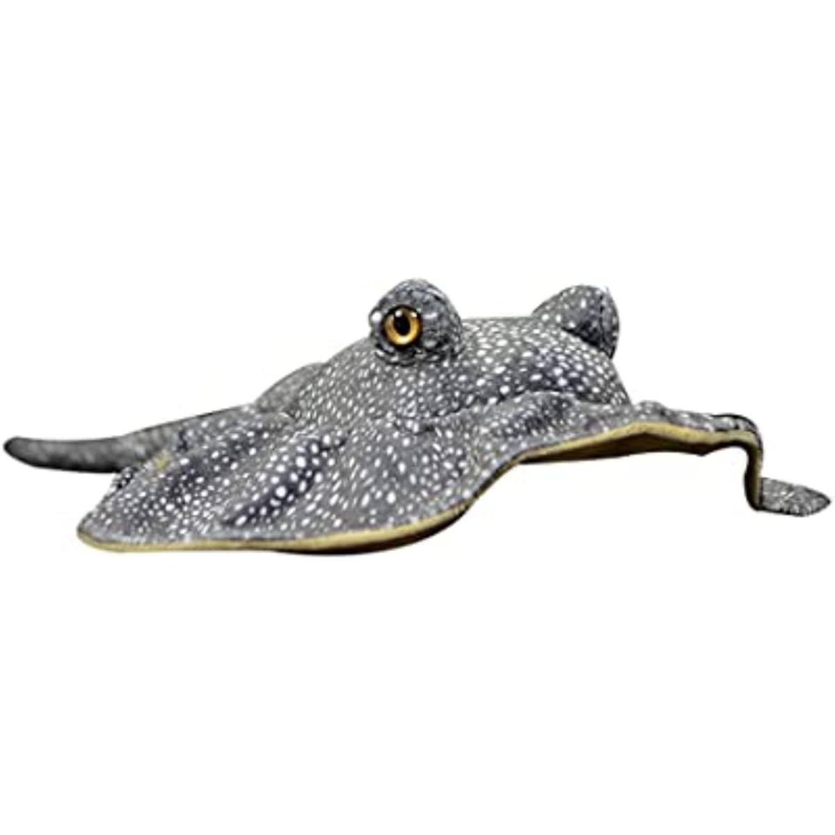 Realistic Stingray Fish Stuffed Toy - 19 Inch Realistic Stingray Stingray Stuffed Toy Soft Skating Stingray Stuffed Animal Stay Gray Gift Gift for Kids Baby Gift Cute Stuffed Animal Home Decor Pet Favorite