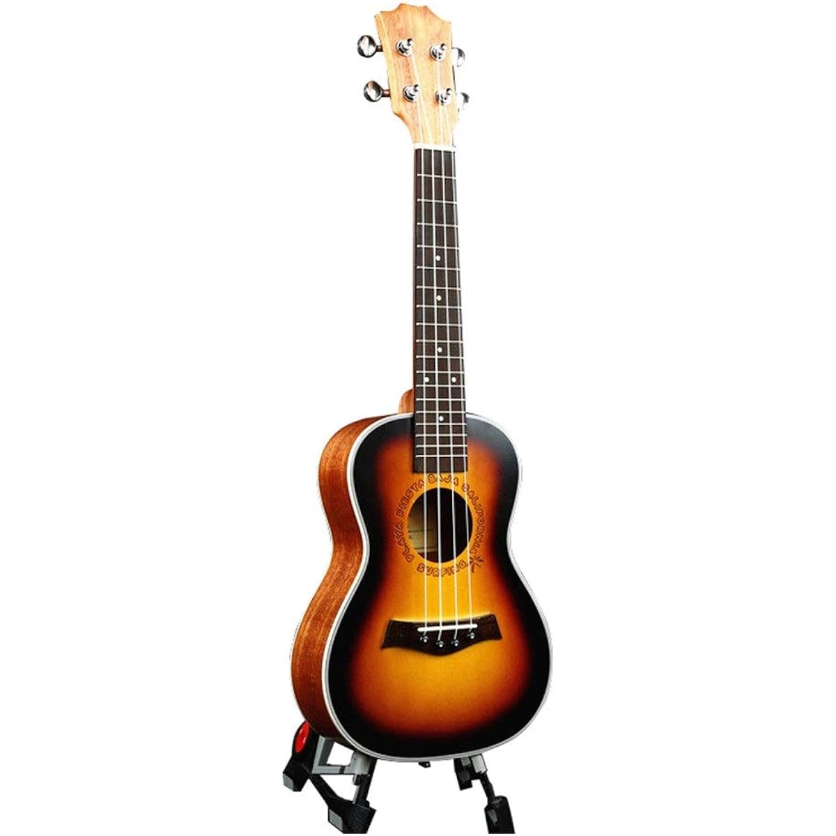 Ukulele Natural Soprano Tenor Concert Solid Mahogany Top Wood 23 Inch Ukulele for Beginners Musical Instruments