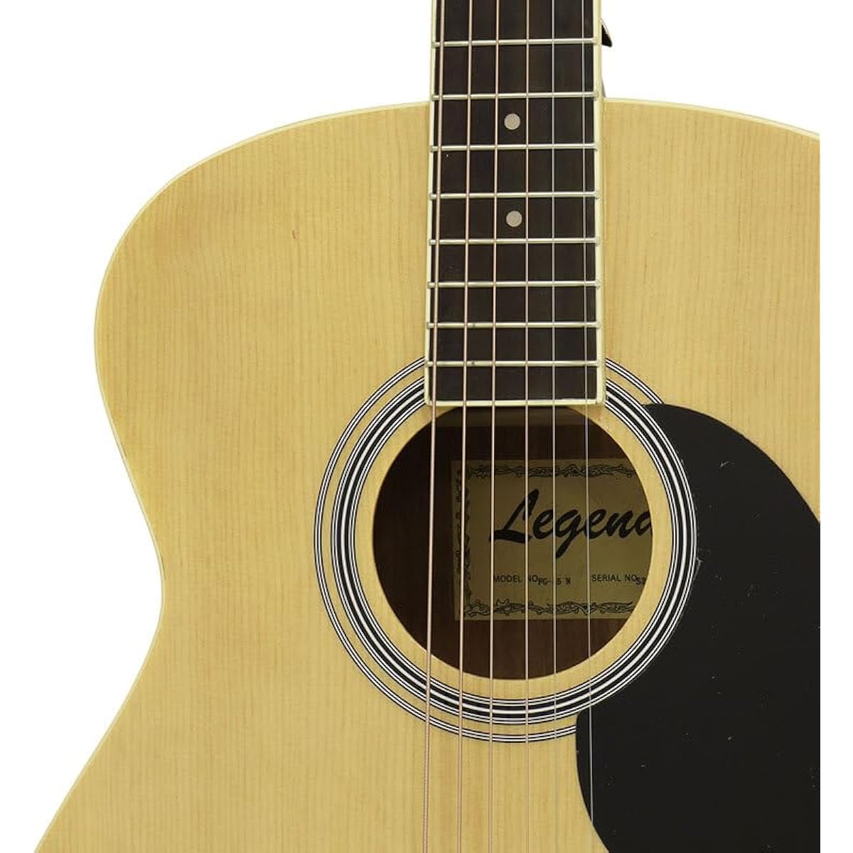 LEGEND FG-15 Natural Acoustic Guitar Beginner Set 12 Piece Set Legend