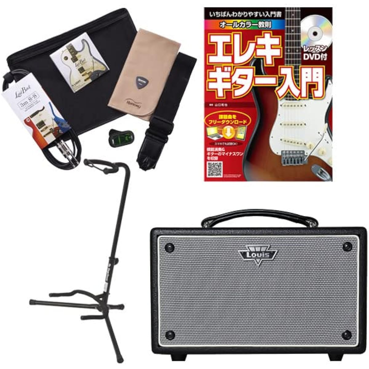 Louis LGA-15S Electric Guitar Amplifier Beginner Set Louis