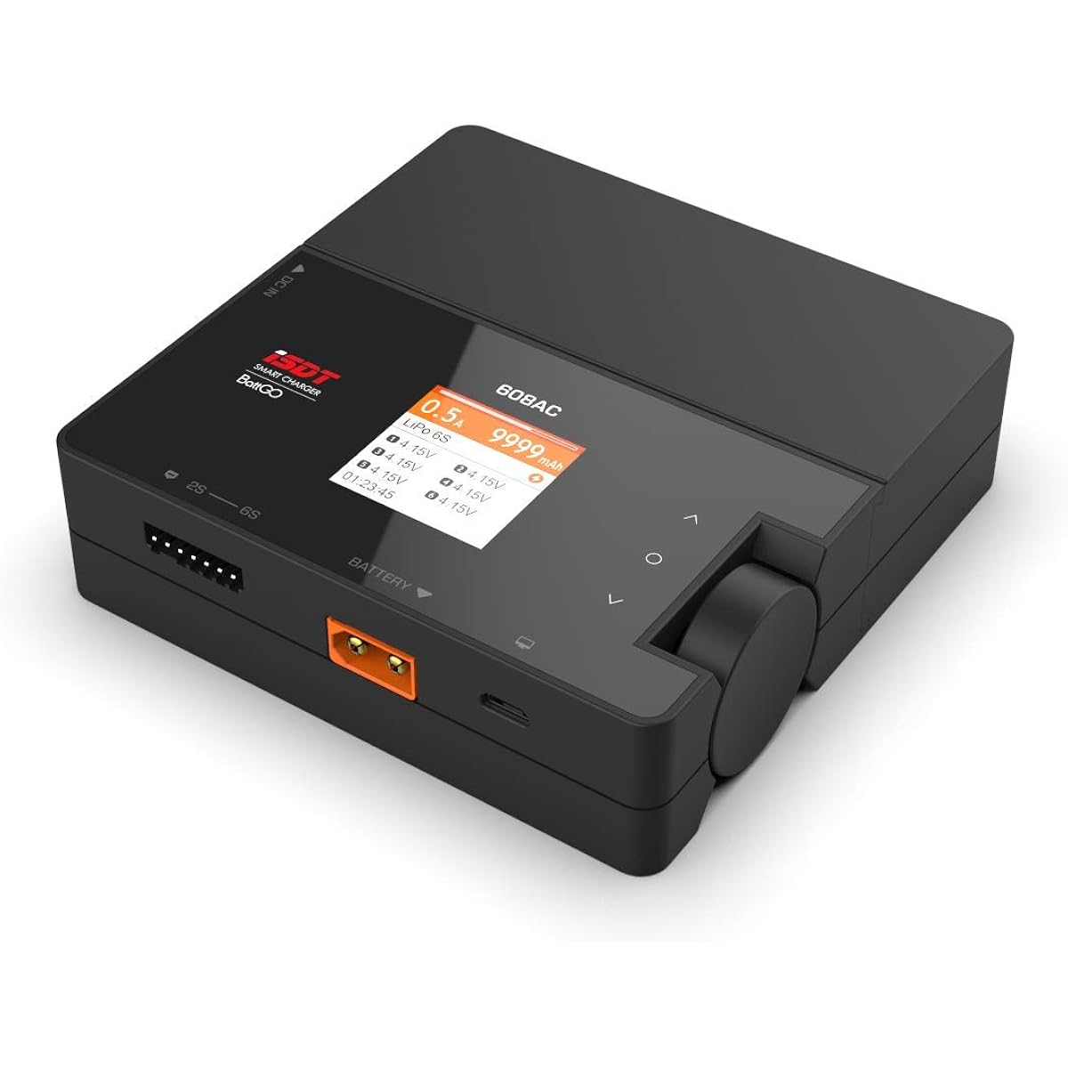 ISDT 608AC LiPo Battery Charger Discharger AC 50W DC 200W 8A 1-6S Li-ion Duo Balance Battery Charger NiCd NiMH LiHV PB Smart Battery
