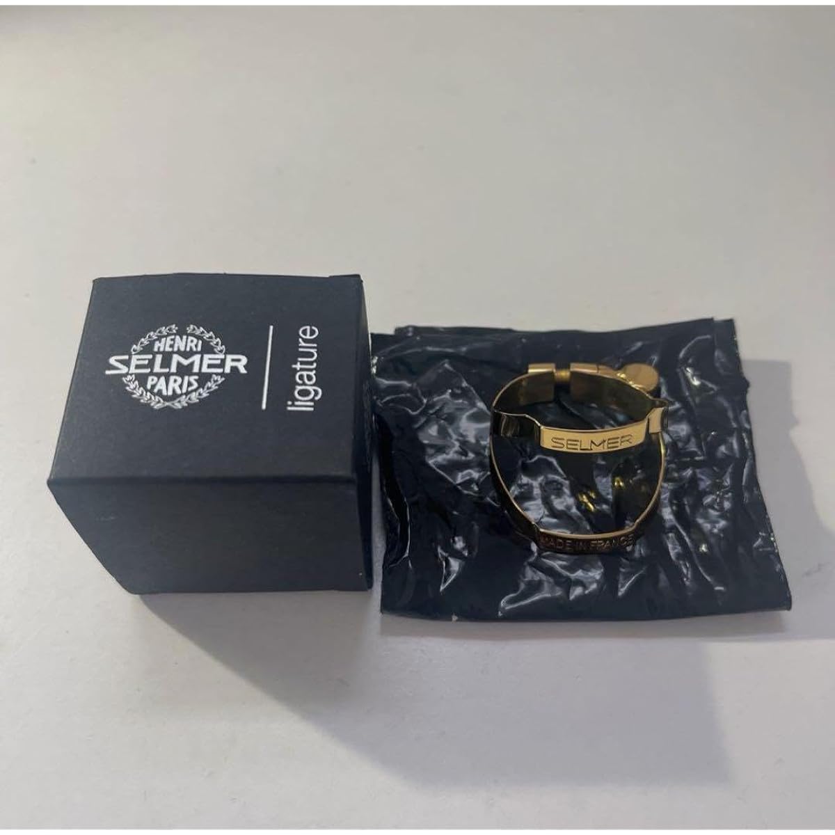 H.SELMER NQ ligature for baritone saxophone