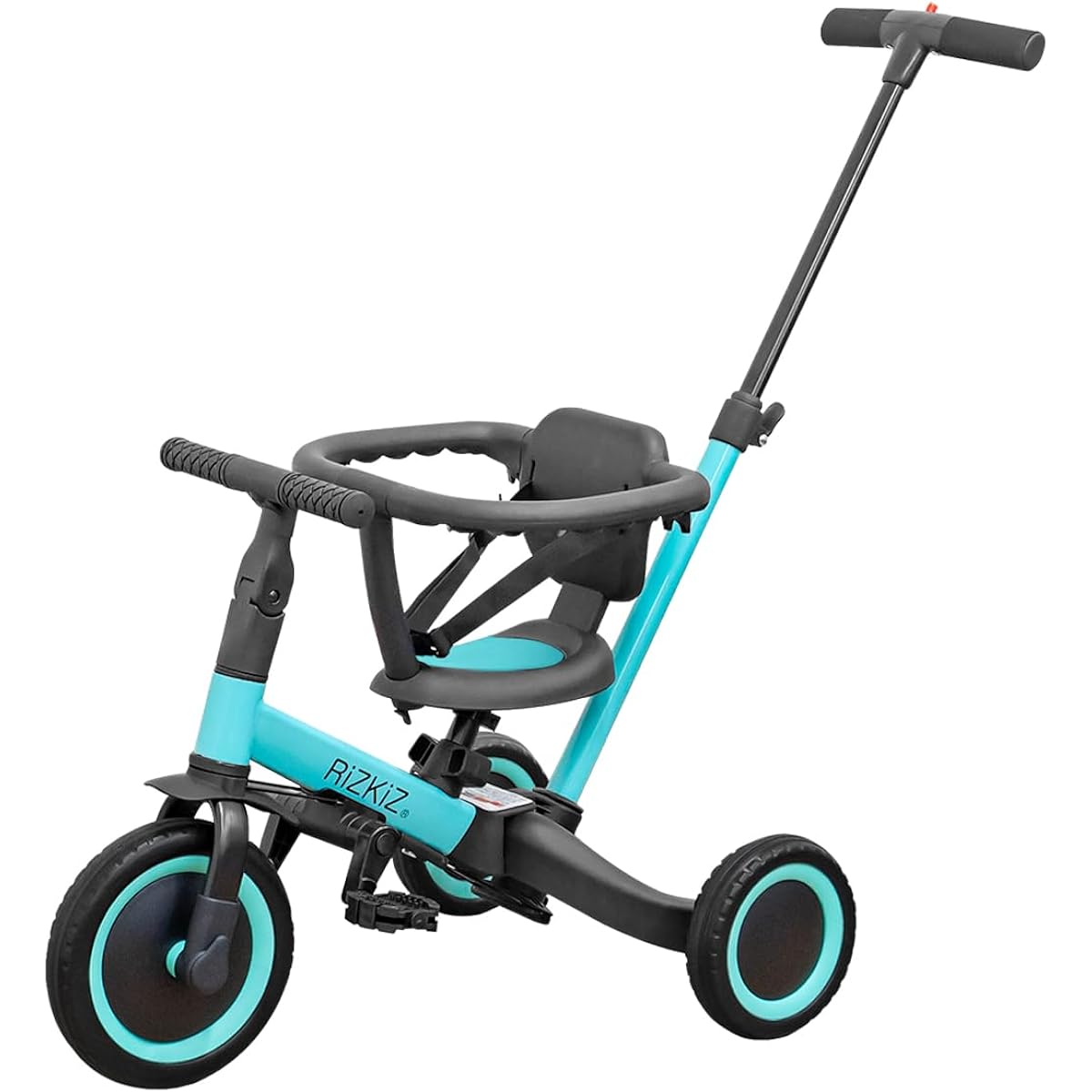 e 1 and a half to 5 years old Riding toy Toy Leg kick Kick Kids Bike Stroller Pedals Detachable Safety guard Backrest Belt Hand bar included Saddle Height adjustable No puncture tires Multifunctional Lightweight Easy to assemble boy girl birthday present