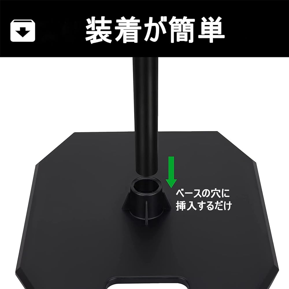Hikeen Baseball Batting Tee Stand, Baseball Tee for Batting Practice, Baseball Practice Stand Tee, Standing Tee Stand, Tee, For Hardball and Softball, Batting Training, Storage Bag Included