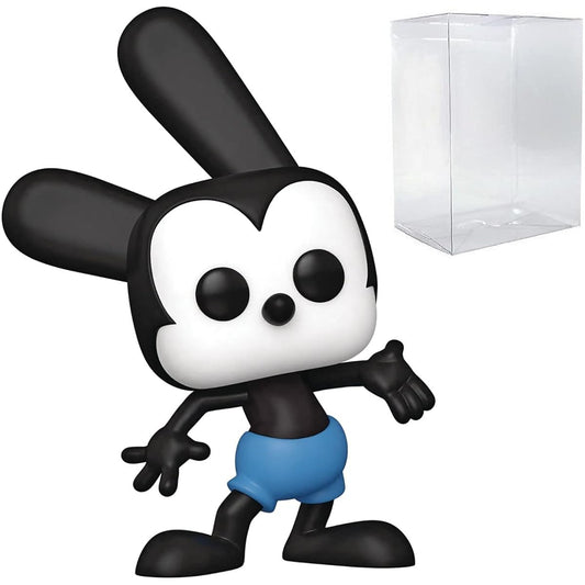 POP Disney: Disney 100 - Oswald the Lucky Rabbit Funko Vinyl Figure (Includes Compatible Box Protector Case), Multicolor, 3.75"