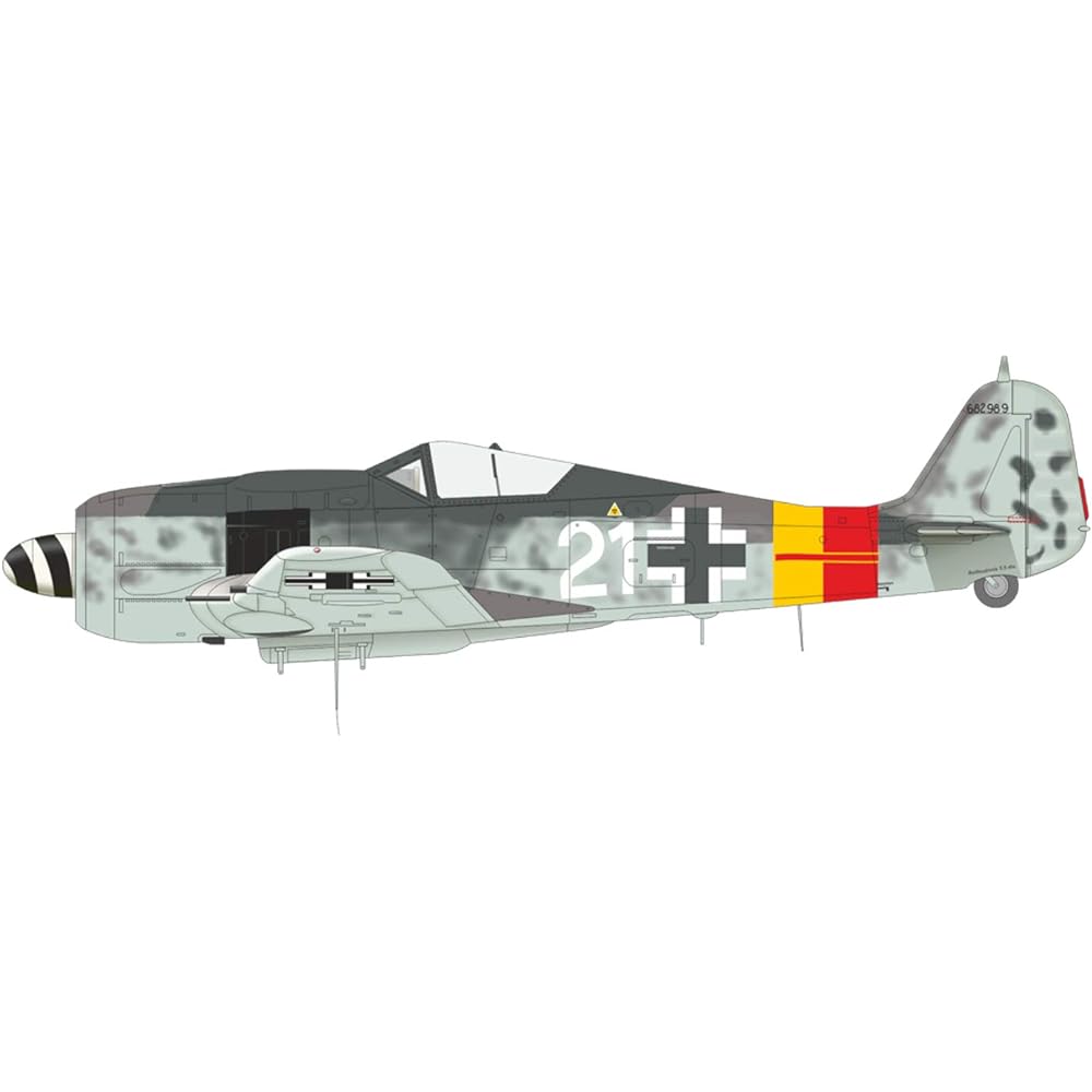 Eduard 1/48 Bunny Fighter Club Luftwaffe Focke-Wulf Fw190A-8/R2 w/Look Instrument Panel Plastic Model EDUBFC088