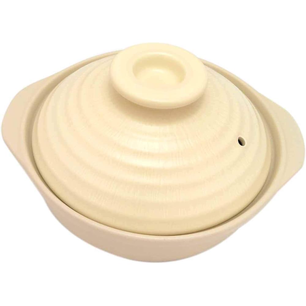 MIYAWO Thermatech IH Earthen Pot Beige No. 10 ME103
