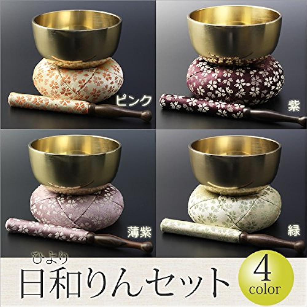 Kyoto Buddhist altar Hayashi Modern Buddhist altar fittings Hiyori Rin set Fluorine processing 3 cm / Pink