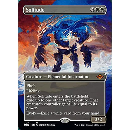 Magic: The Gathering - Solitude (307) - Borderless - Foil - Modern Horizons 2
