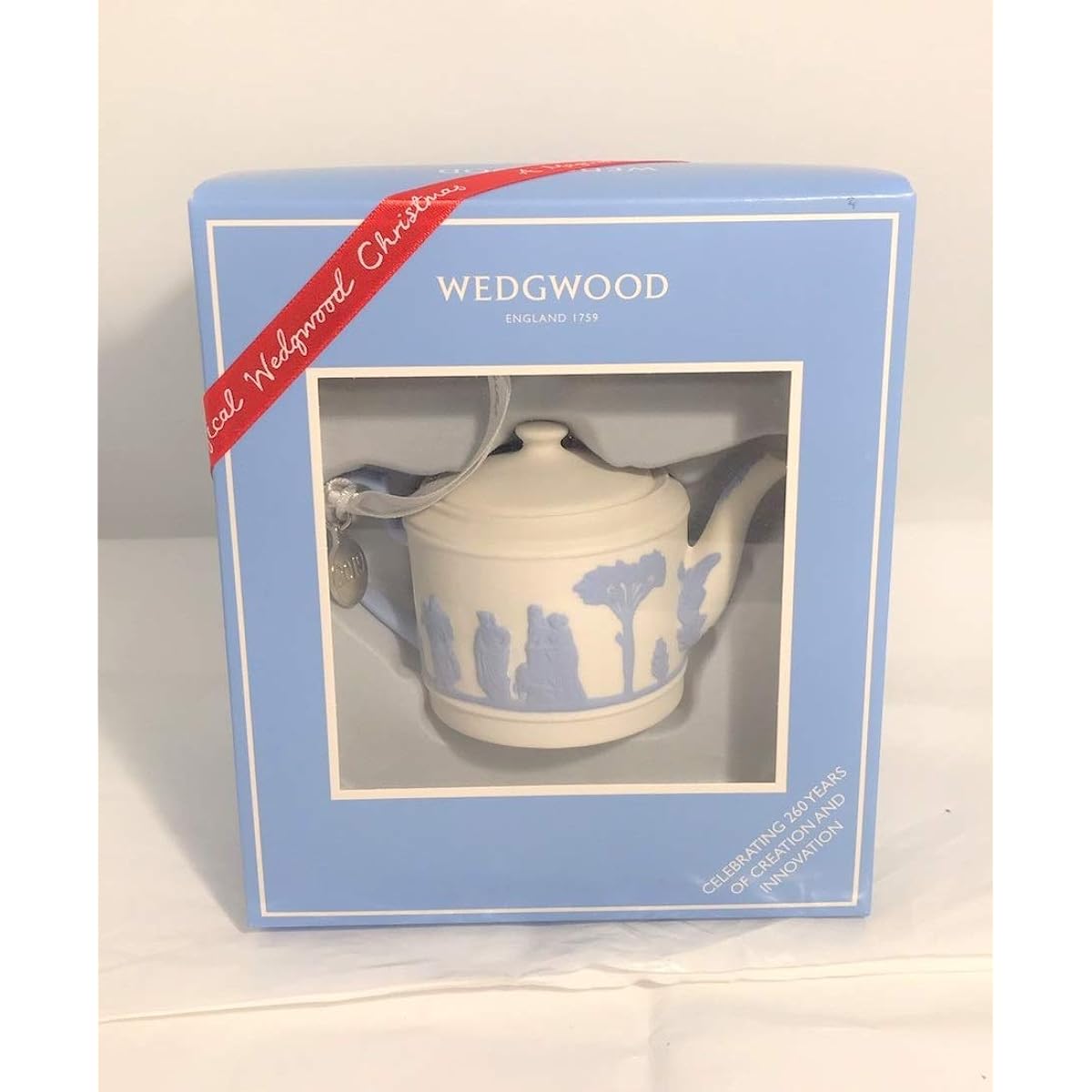 Wedgwood 260th Anniversary Ornament Teapot