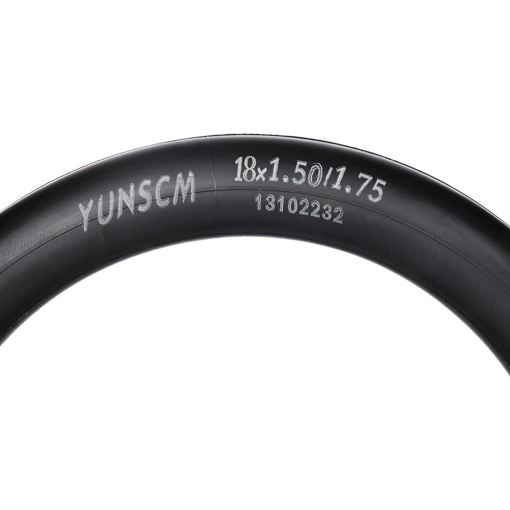 YunSCM 2pcs, 18x1.5 tube, 18x1.75 tube, 18x1.5/1.75 bicycle tube, American style valve 32mm, bmx tube 18x1.5, tire tube 18x1.75, tire tube 18x1.5, children's bicycle tube 18x1 .75