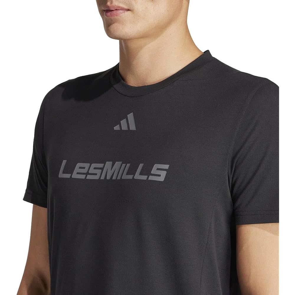 Adidas JRS32 Men's Short Sleeve T-Shirt Les Mills Graphic Short Sleeve T-Shirt