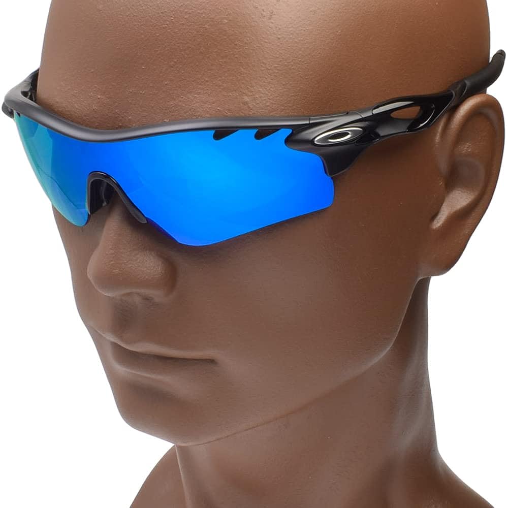 ZERO brand Oakley RADARLOCK PATH replacement lens BLUE MIRROR VENTED