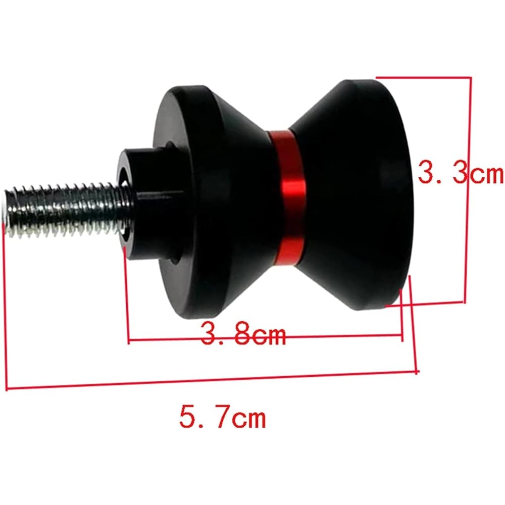 Stand Screw Slider Suitable for Honda CBR500R CBR650F CBR650R CBR1000RR CBR600RR CBR600F Motorcycle Rear Rocker Arm Spool Slider Bracket Screw M8 (Color: Silver)