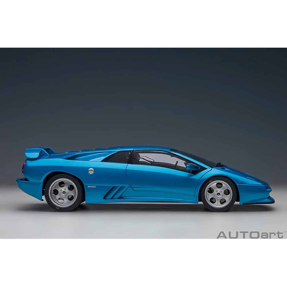 AUTOart 1/18 Lamborghini Diablo SE30 BLU SIRENA/Metallic Blue Finished Product One Size 79156