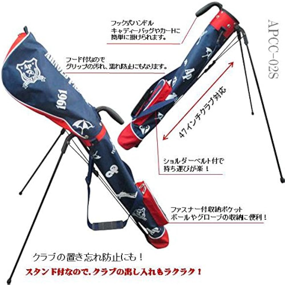 [Arnold Palmer] Stand Caddy Bag Men's APCC-02