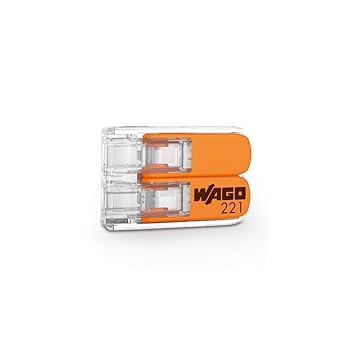 WAGO WAGO Japan WFR series one-touch connector clear 2 wires 100 pieces WFR-2