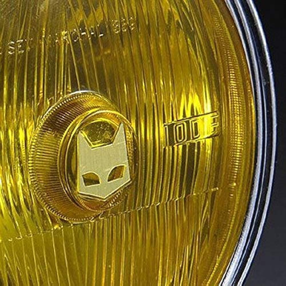 (Marshall) Headlight Marshall 889 Driving Lamp Full Kit Yellow Lens Plated Case KAWASAKI Kawasaki General Purpose