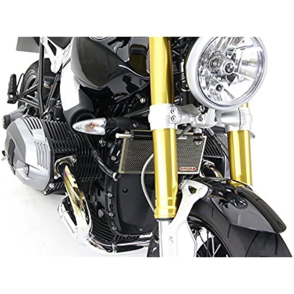 MOTO CORSE Protection Screen Radiator Titanium Champagne Gold BMW RnineT 14- MCTP0042