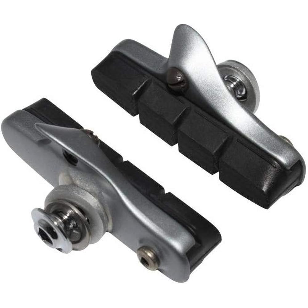 SHIMANO Repair Parts R55C2 Cartridge Type Brake Shoe Set (Left and Right Pair/Silver) BR-5600 BR-5600-L BR-5700-S Y88T98040