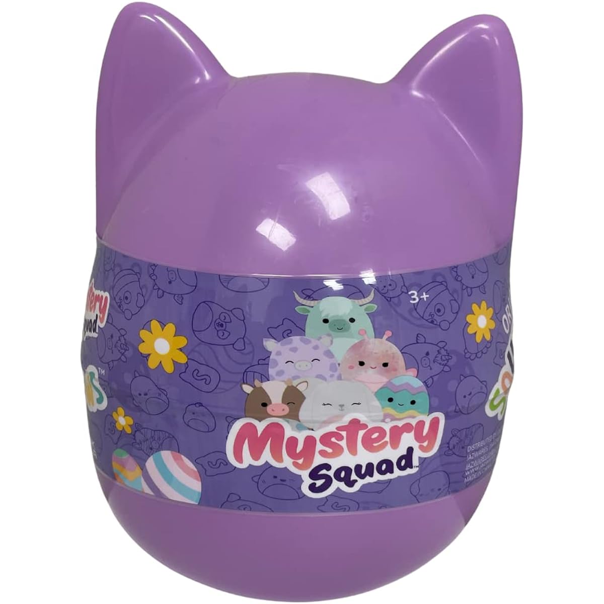 Squishmallow Official KellyToy 2023 Easter Mystery 8" Egg - Choose Your Color! (Purple Egg)