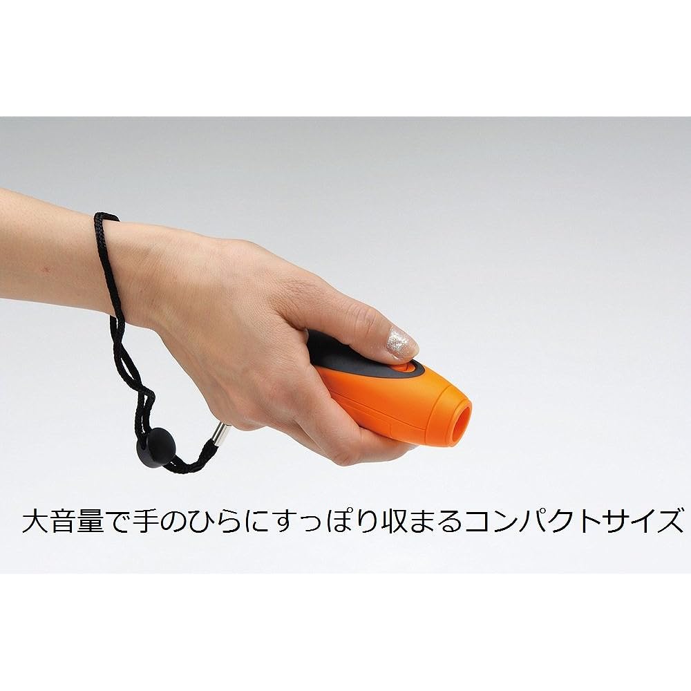 TOEI LIGHT Electronic whistle HP588-3 B3951 Volume approx. 120dB 3 types of signal sounds 2 AAA batteries (includes batteries for operation check)