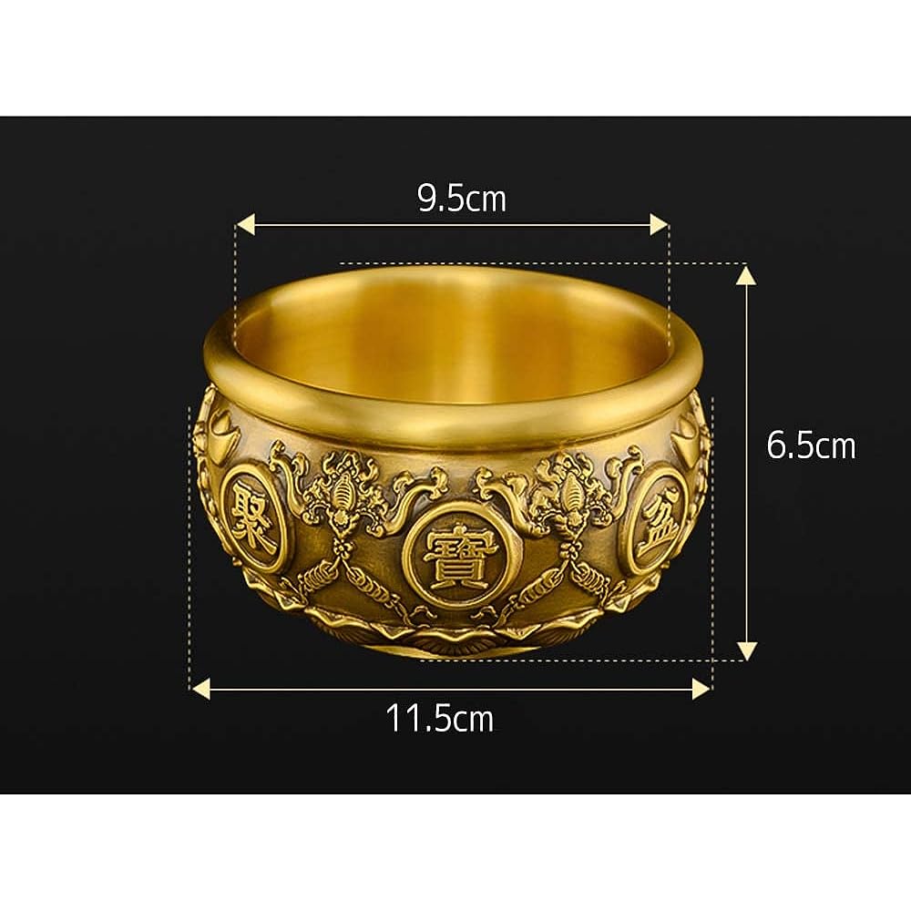 Juho Bon Ornament, Wealth and Luck, Copper, Brass, Feng Shui Ornament, Lucky Charm, Interior, Prayer for Financial Luck, Good Luck, Prayer for Prosperity in Business, Feng Shui, Power Stone, Lucky Charm, Thank You, New Year Gift, Present (M, Juho Bon)