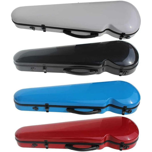 4/4 Violin Red Blue Black White Violin Case is quality luxury never discolor. The violin box is very beautiful