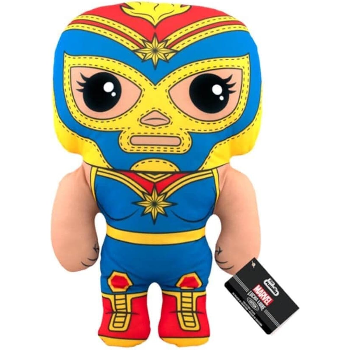 FUNKO POP! PLUSH: Marvel Luchadores- Captain Marvel 17.5