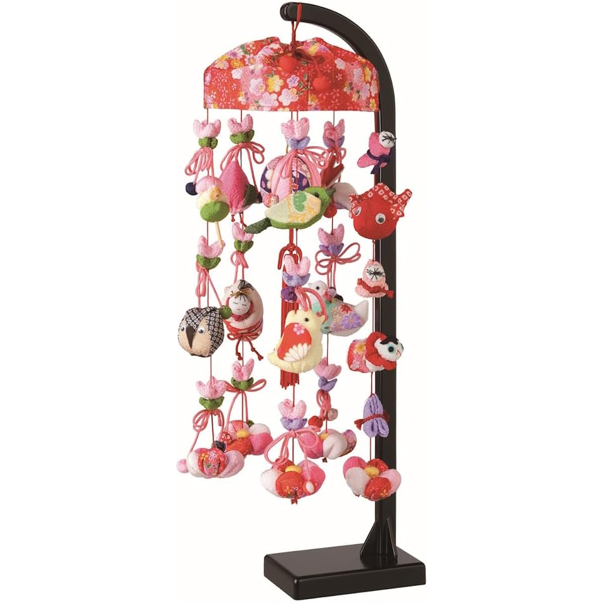 Hanging Dolls Hanging Decoration Mamechiyo No. 12 Snow-Cracking Cherry Blossoms Heian Toyohisa Dolls Girls' Festival