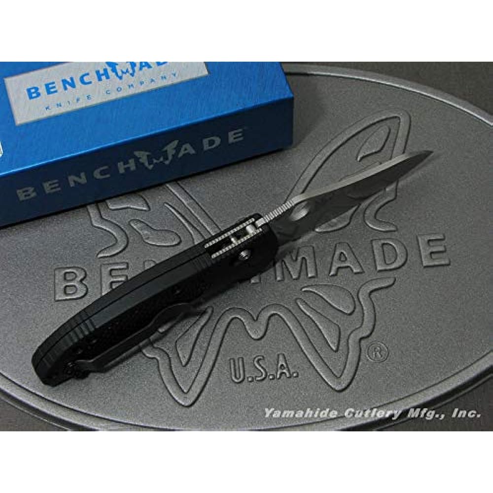 Benchmade 550-S30V Grip Tyrian S-30V Silver Straight Blade/Thumbhole [Japanese Genuine Product]