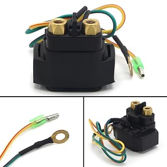 Starter Solenoid Relay Starter Relay Solenoid Tohatsu 3H8-76040-0 M115A2 MD115A MD115A2 MD40A MD40B MD40B2 MD50B2 MD75C2 MD90C2 MD90A MD70B MD50A