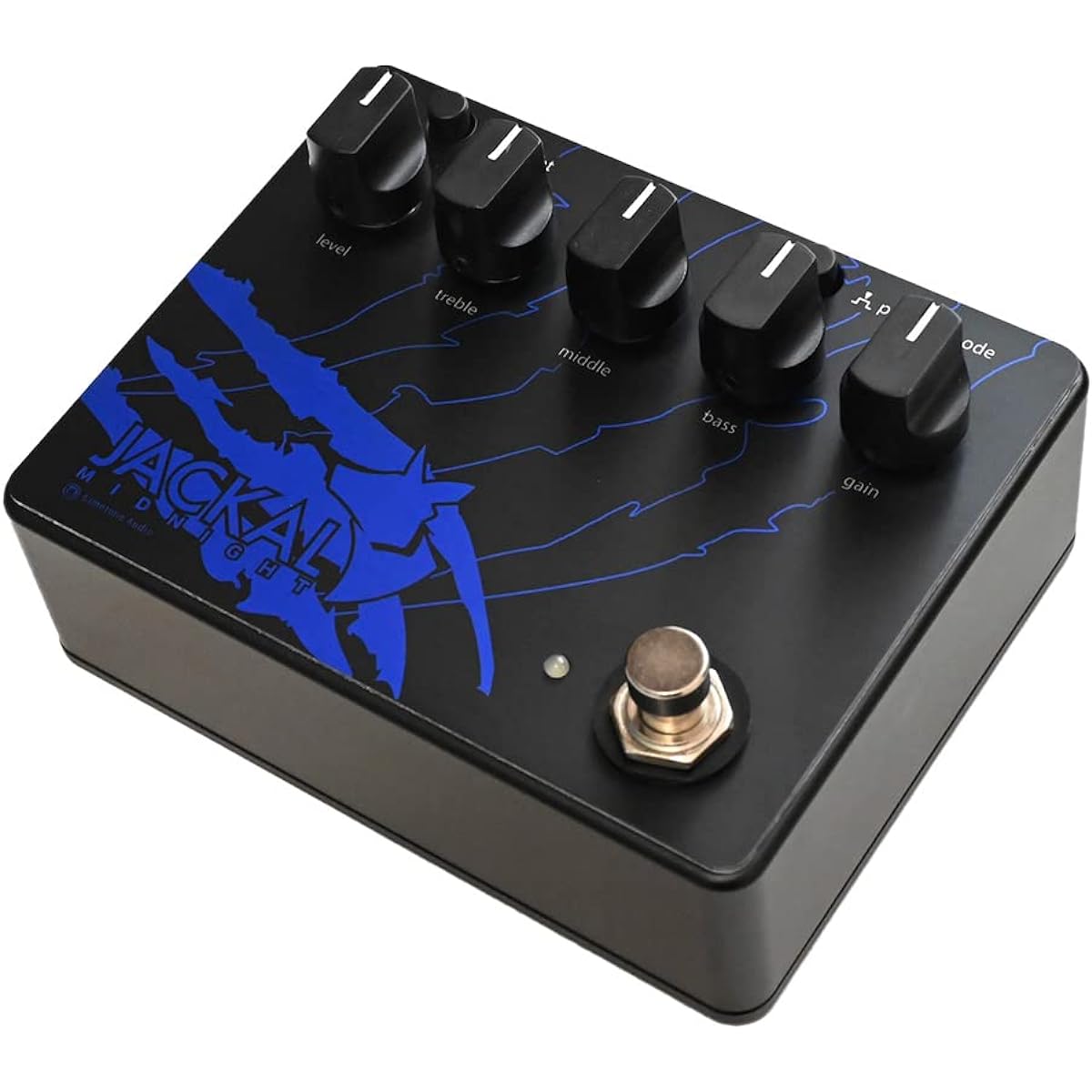 Limetone Audio Limetone Audio JACKAL MIDNIGHT Drive Pedal Guitar Bass Effector