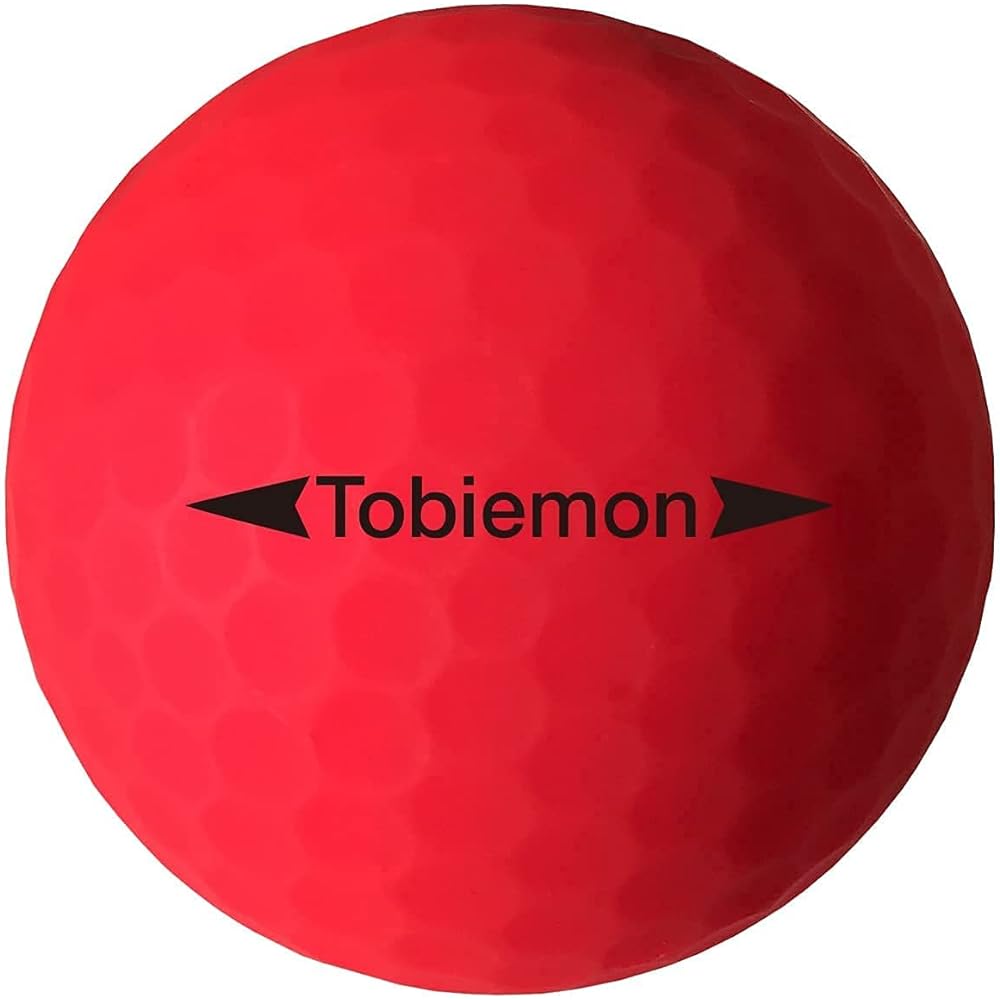 Golf ball TOBIEMON matte color R&A official ball T-2BMR red Hiemon 3 dozen (36 balls) set!