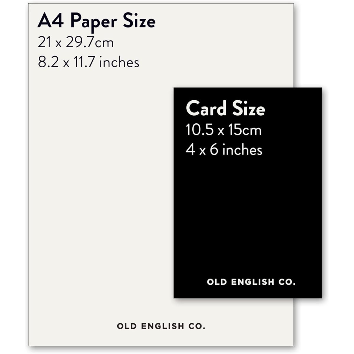 Old English Co. New Home Confetti Card - A6 Gold Foil | Perfect for friends and family moving into a new home | Happy & Funny New Home Card | For Men & Women | Blank inside & comes with an envelope