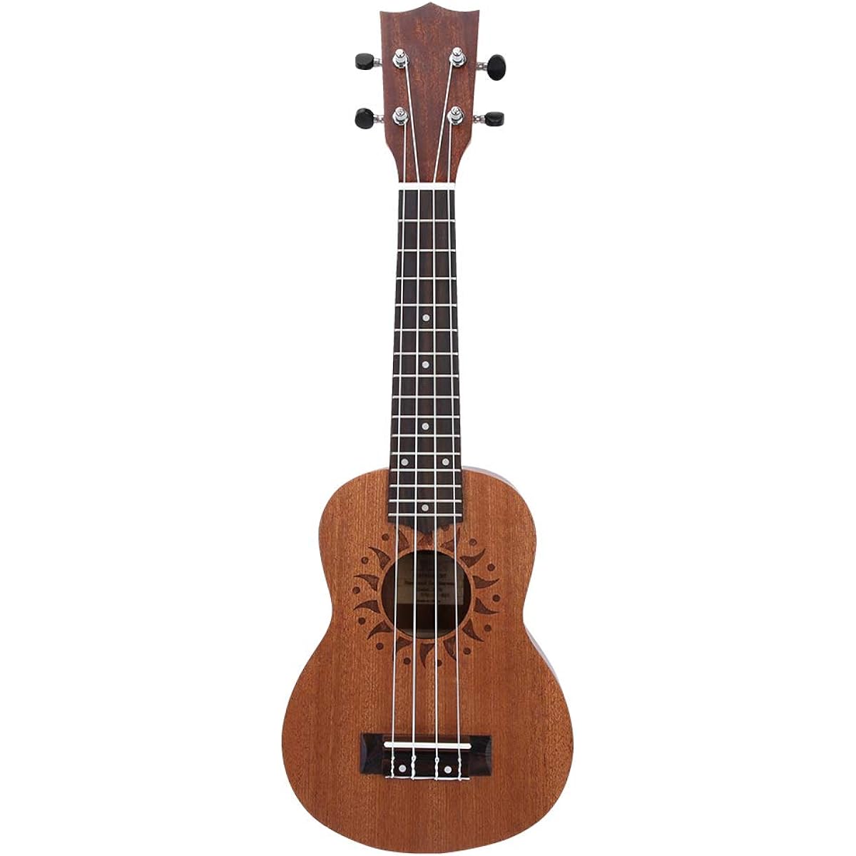 Ukulele for Beginners 21 Inch Sapele Ukulele 4 String Hawaii Guitar Musical Instrument Kids Guitar Ukulele Kids Beginner (Silde)