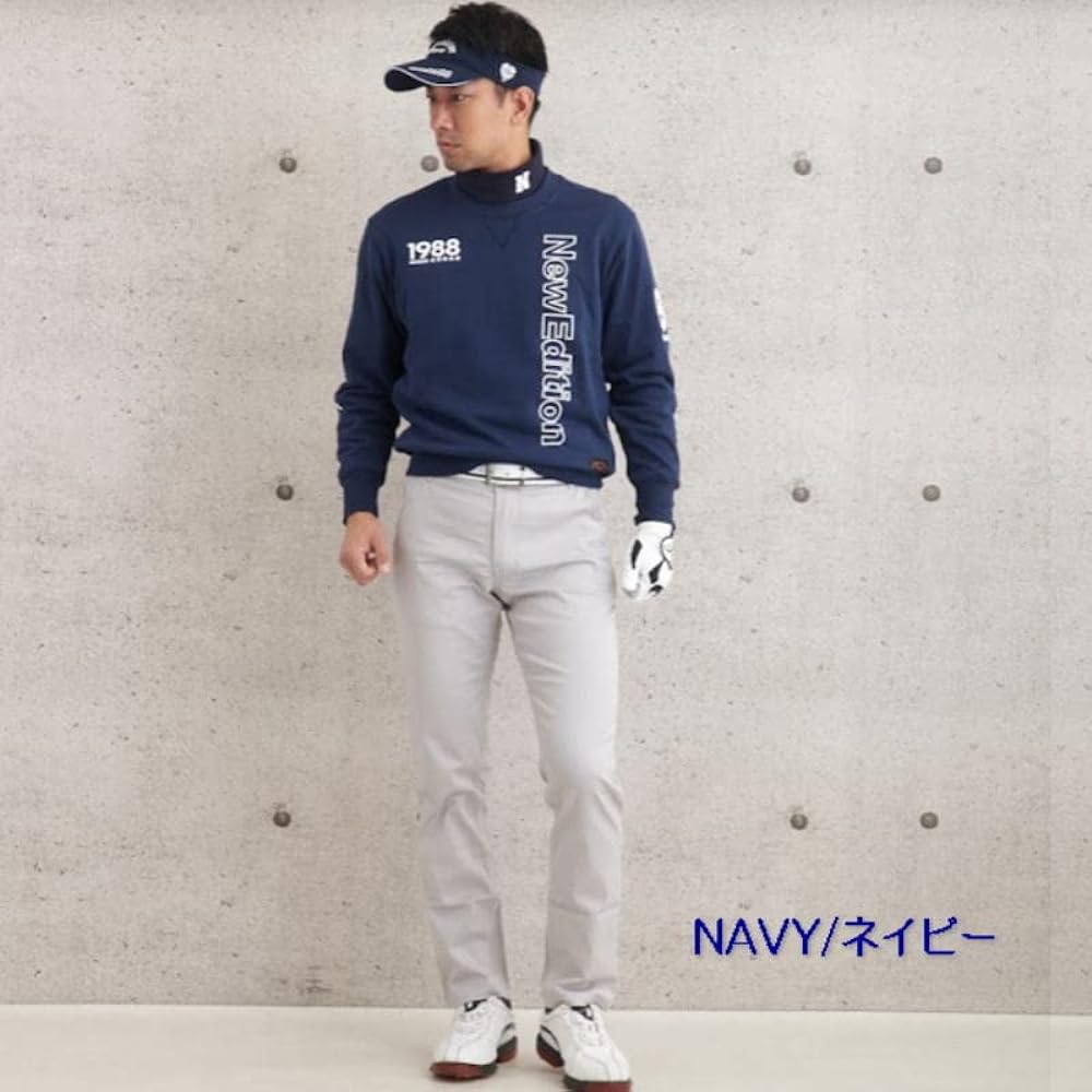 [NewEdition GOLF] Trainer Sweat Golf Wear Men's Logo Golf Trainer Men's NEG-340