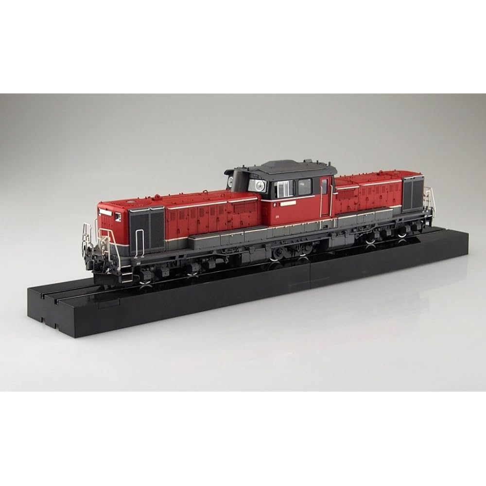 AOSHIMA 1/45 Train Museum OJ Series No.3 Diesel Locomotive DD51 Updated Color Super Detail Plastic Model