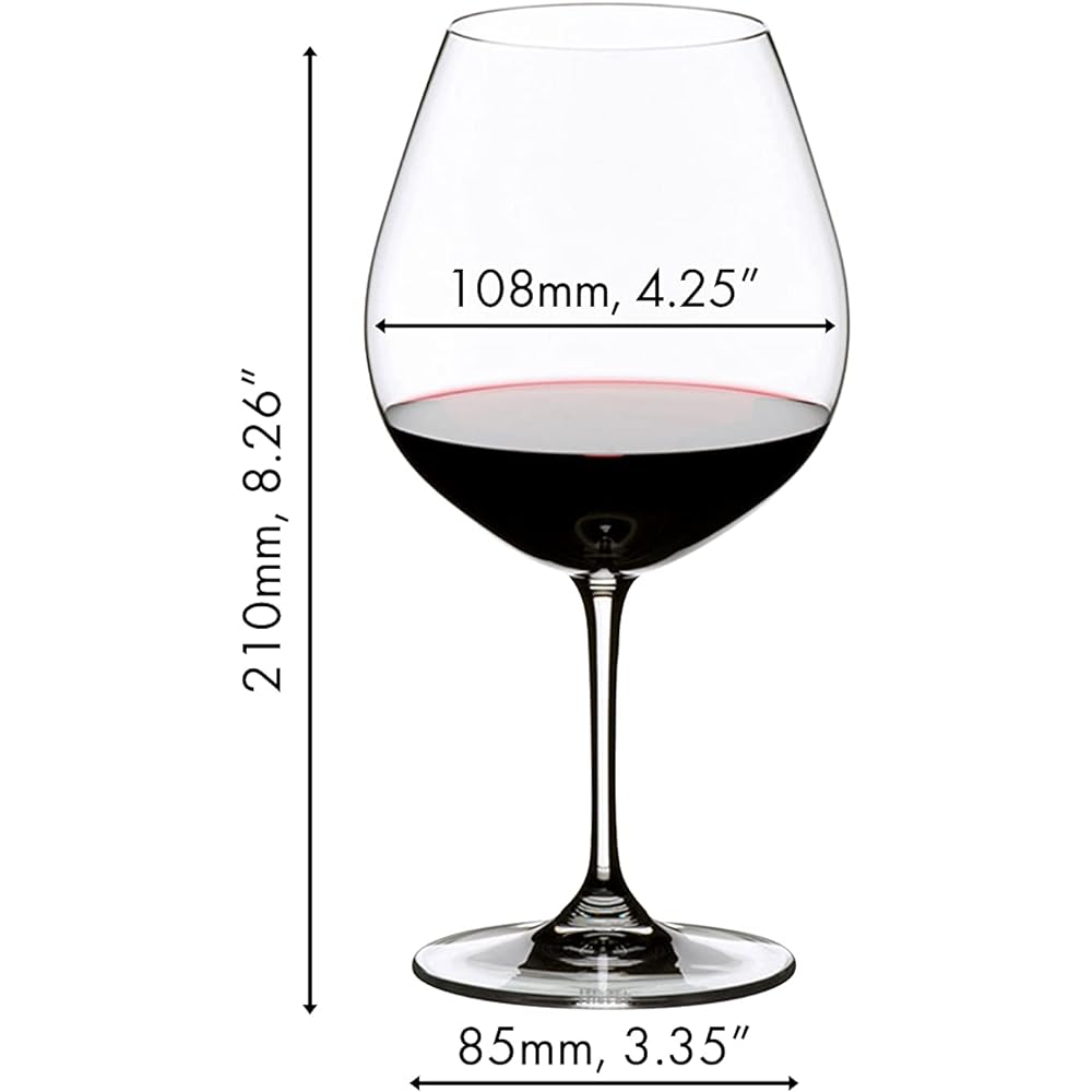Riedel [Genuine] Red Wine Glass Pair Set Vinom Pinot Noir (Burgundy) 700ml 6416/07