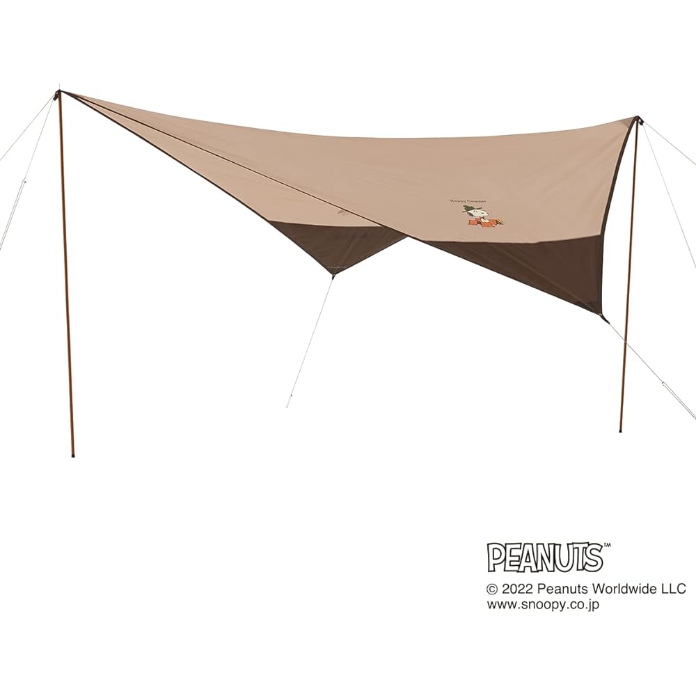 LOGOS SNOOPY Tepee Tent Tarp Set 50000110 Peanut Tent Family Tarp Tent Flame Retardant