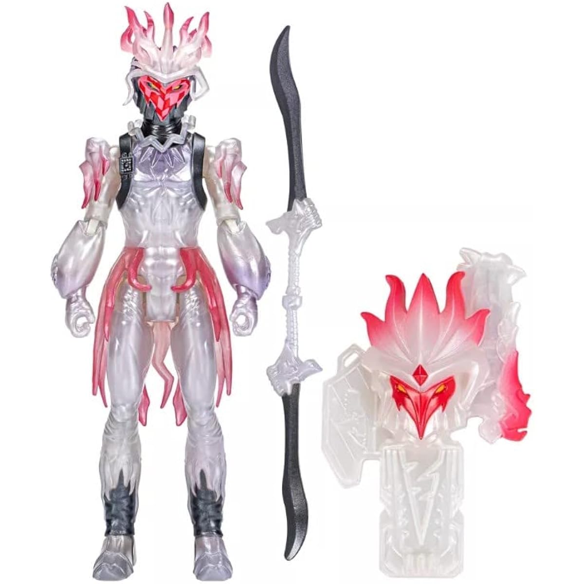 Power Rangers Dino Fury Void King 6" Action Figure Toy with TV Show Inspired Dinosaur Fury Key and Weapon Accessory for Ages 4 and Up