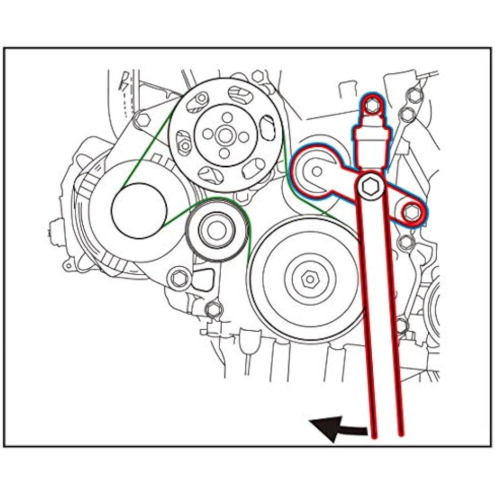 JTC Belt replacement essential for mild hybrid and hybrid vehicles for Suzuki vehicles! Generator belt replacement with belt replacement sticker included! Belt tensioner tool JTC4232S