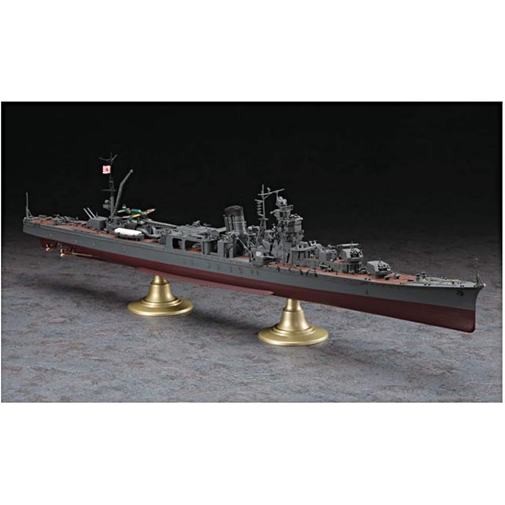 Hasegawa 1/350 Japanese Navy Light Cruiser Yahagi Tenichi Operation Plastic Model Z26