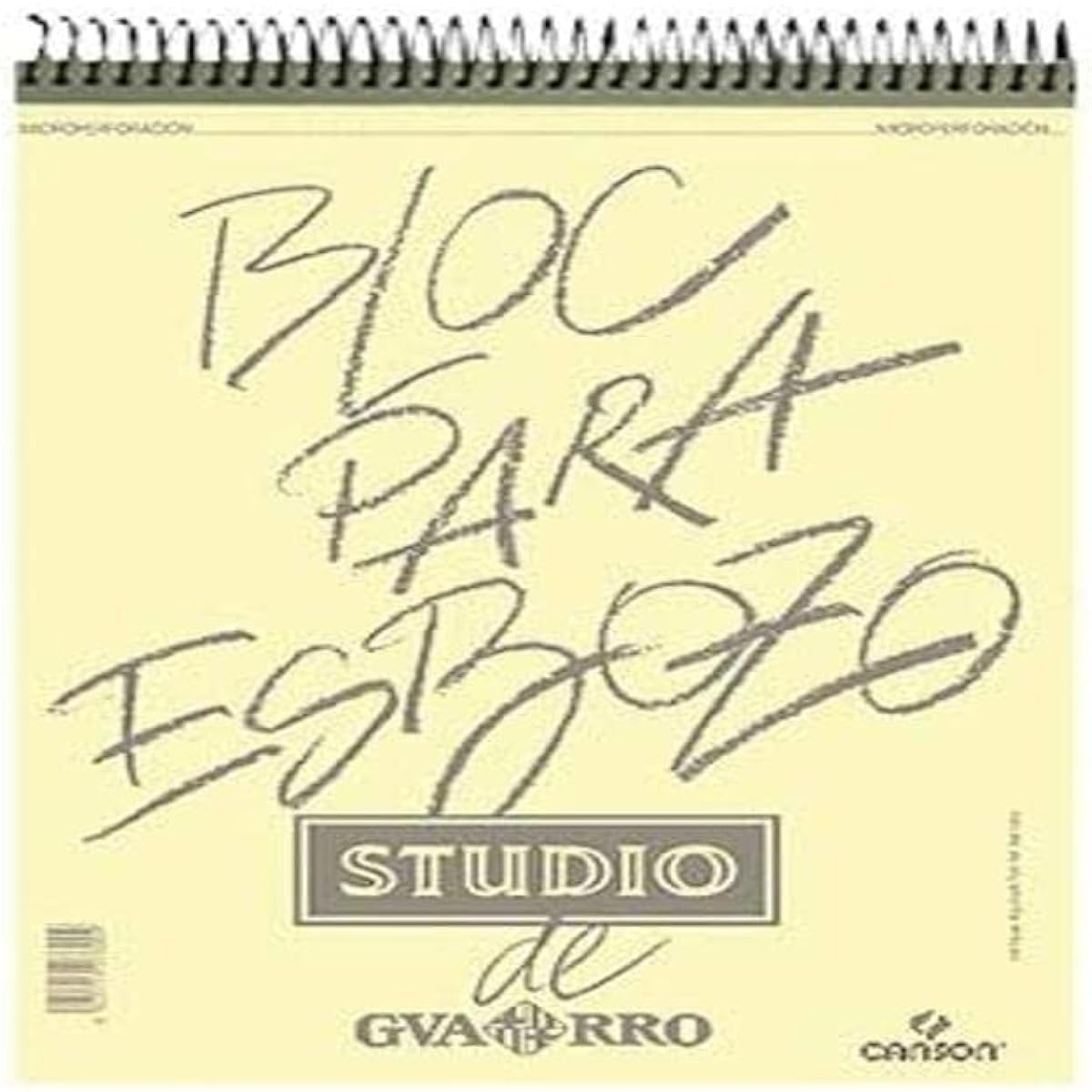 STUDIO A4 SPIRAL SKETCHING NOTEBOOK 100H 90G.MICROP.