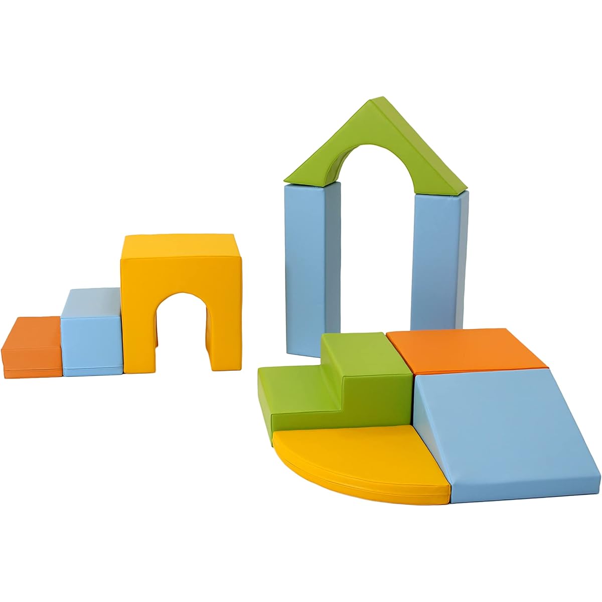 XL Soft Play Foam Soft Zone for Assembly/Classification/Climbing Light Color 10 Foam