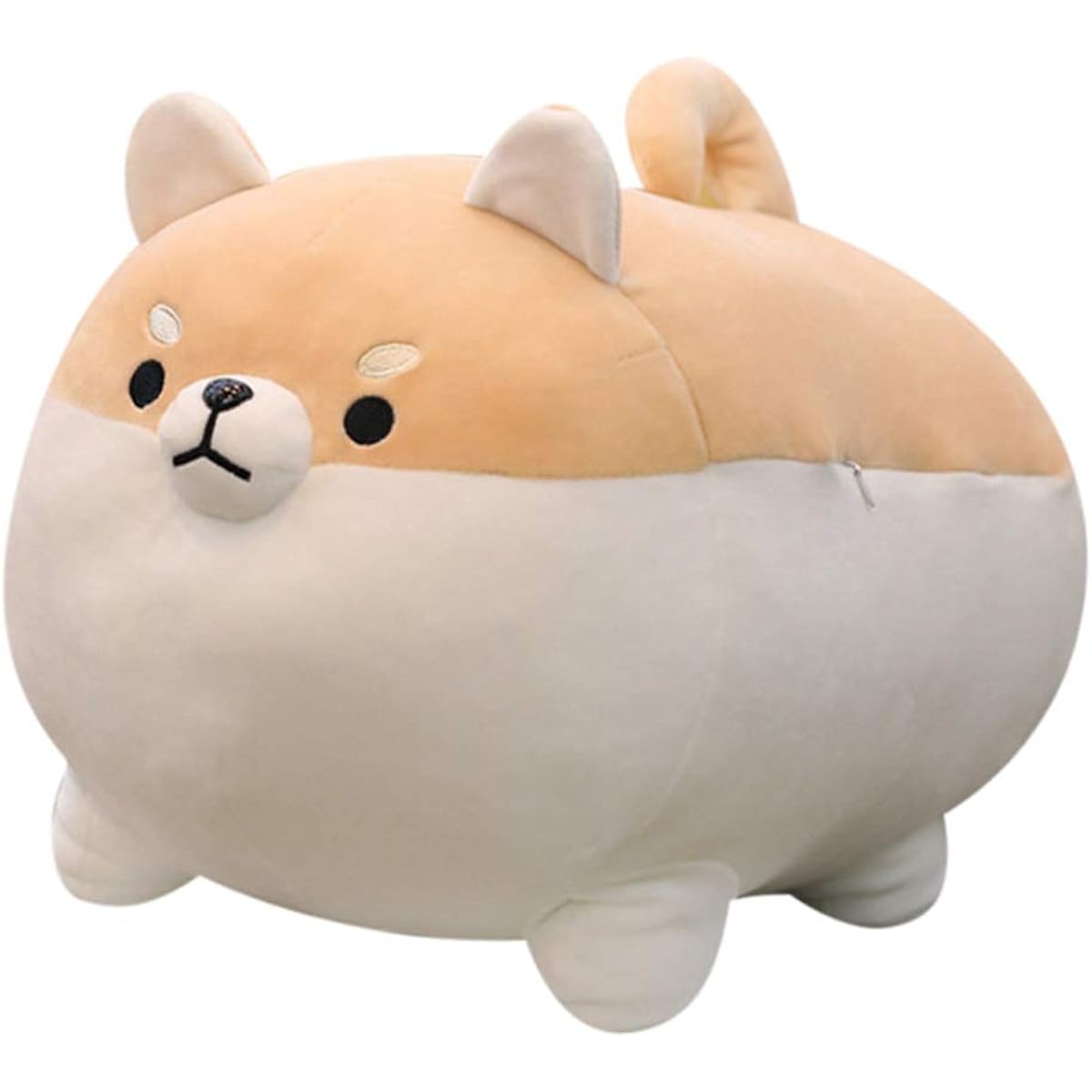 sofipal Shiba Inu Plush Pillow Corgi Stuffed Animal Cute Soft Shiba Inu Plush Pillow Toy Gift Valentine's Day Christmas (Brown 19.6 inch)