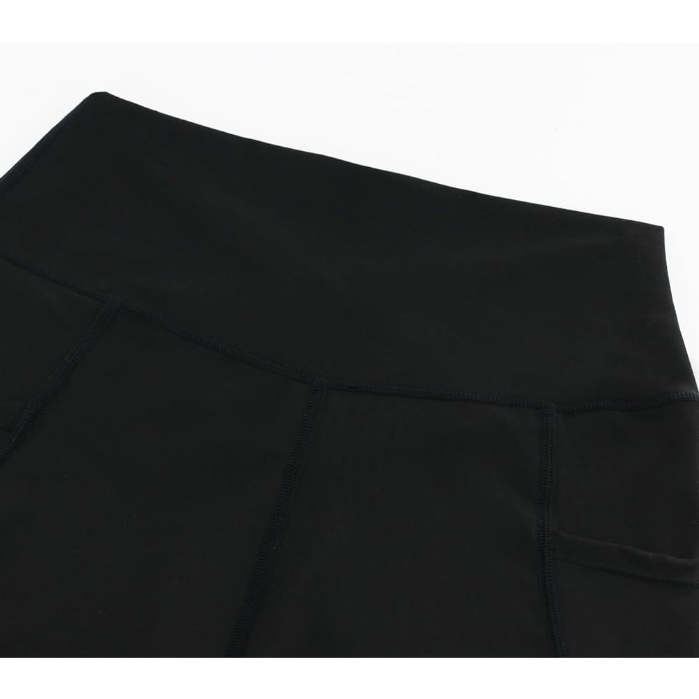 [KISBINI] Pantalons, Yoga Pants, Flare Pants, Women's, Dance Pants, Ballet, Long Pants, Long Pants, Leggings, Yoga Wear, Exercise, Beautiful Legs, Slimming, Comes with Pockets, Breathable, Stretchy
